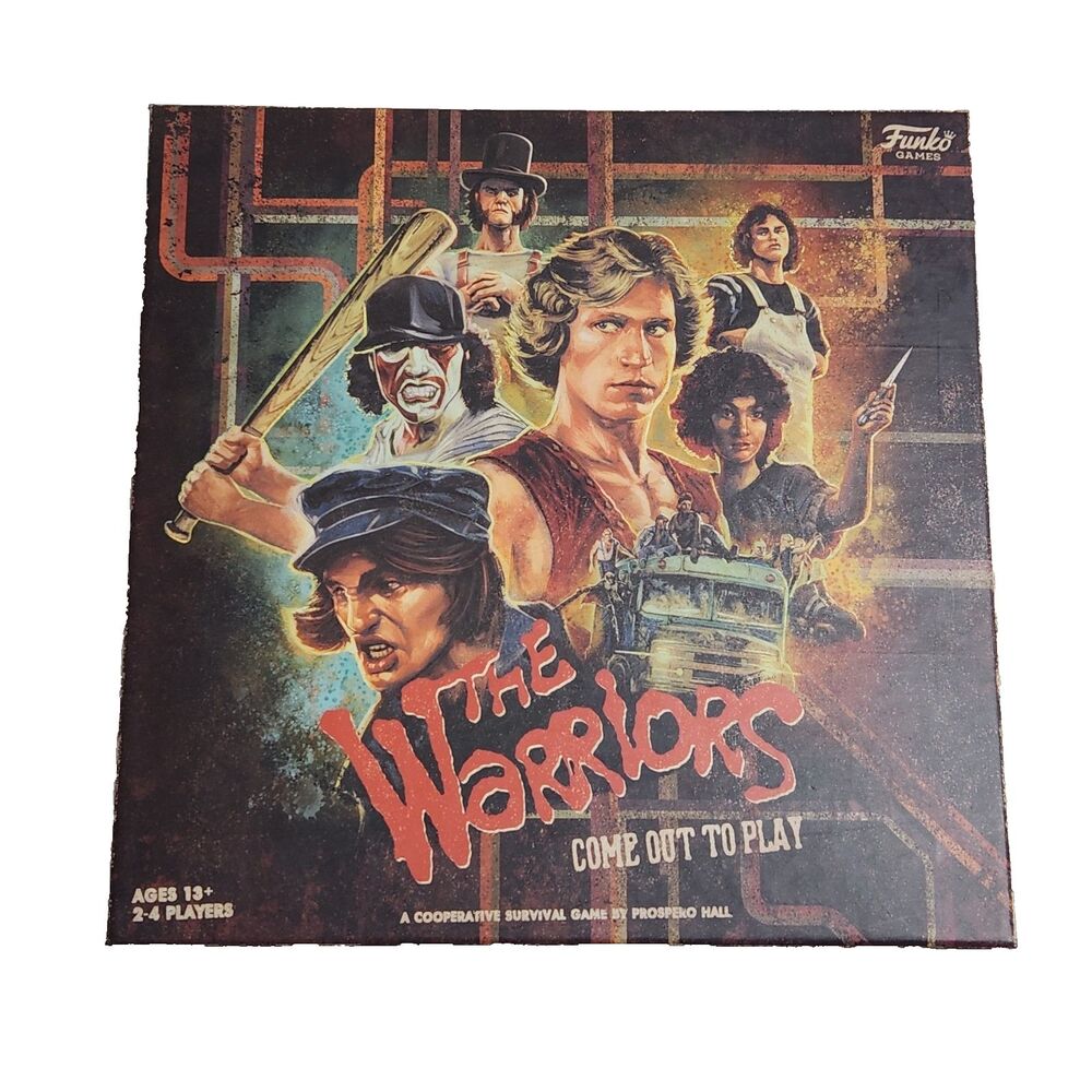 The Warriors Come Out to Play Board Game Prospero Hall Funko 2022 Co-op Strategy